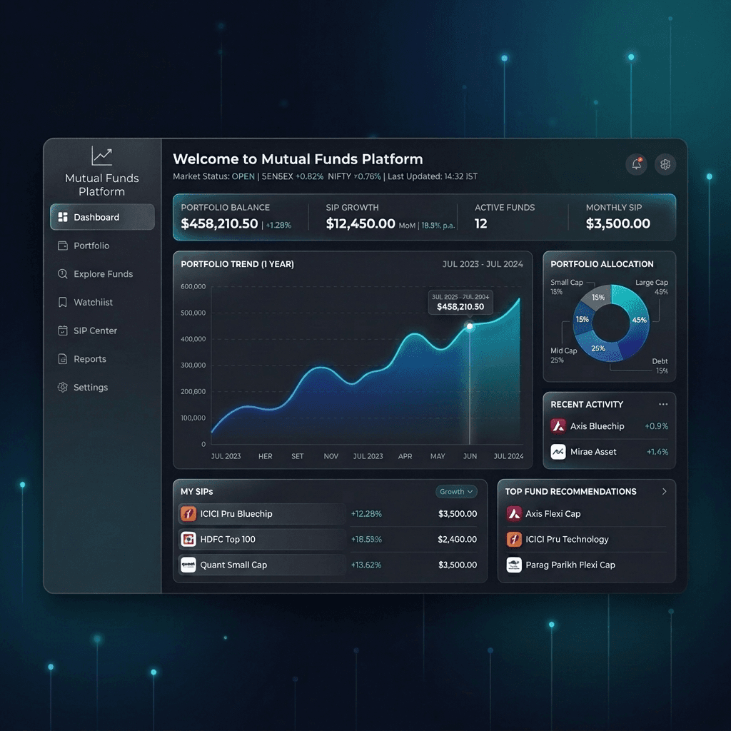 Mutual Fund Investment Platform