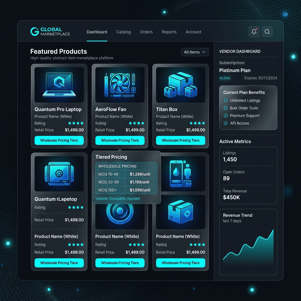Wholesale & Retail E-commerce Marketplace